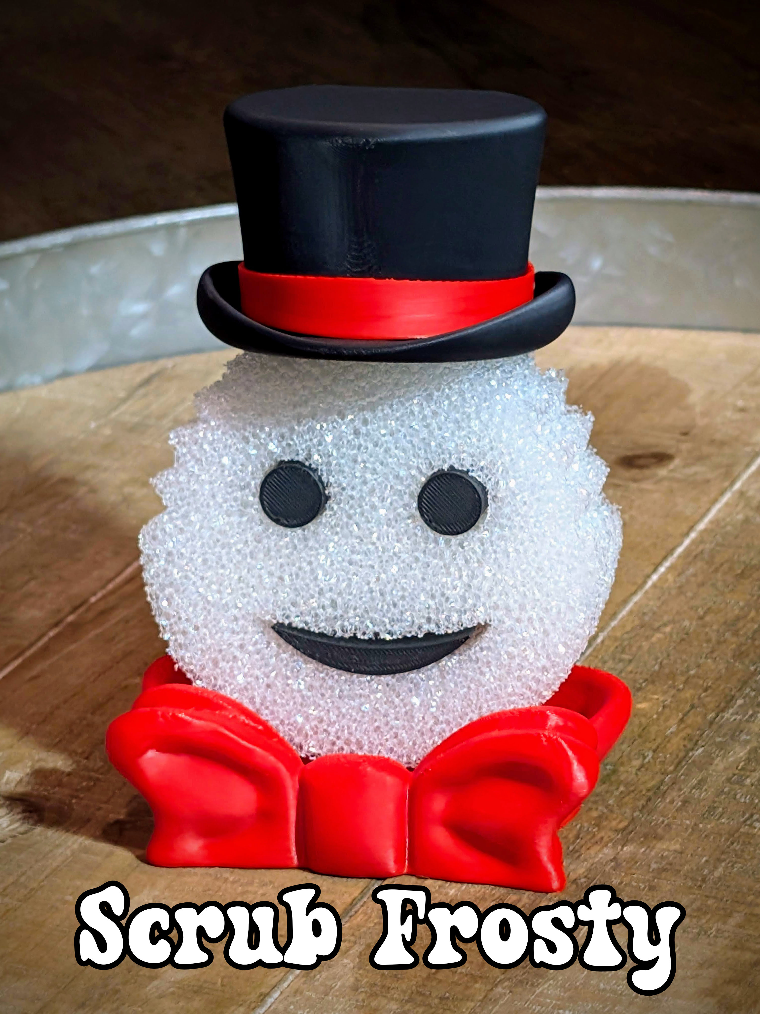 Scrub Frosty - Scrub Daddy Snowman Decoration