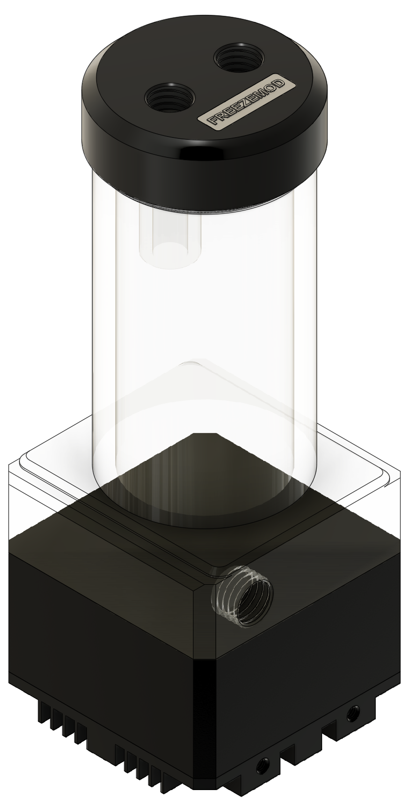 FREEZEMOD Water Pump/Reservoir (STEP file)