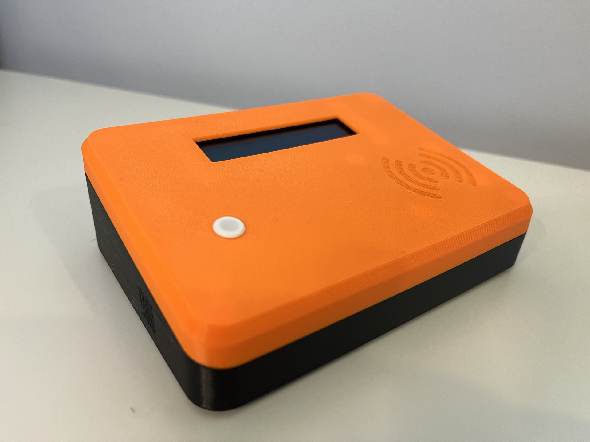 SpoolSense Standalone Scanner Case (ESP32-S3-Zero + PN5180+ 16x2 I2C LCD)