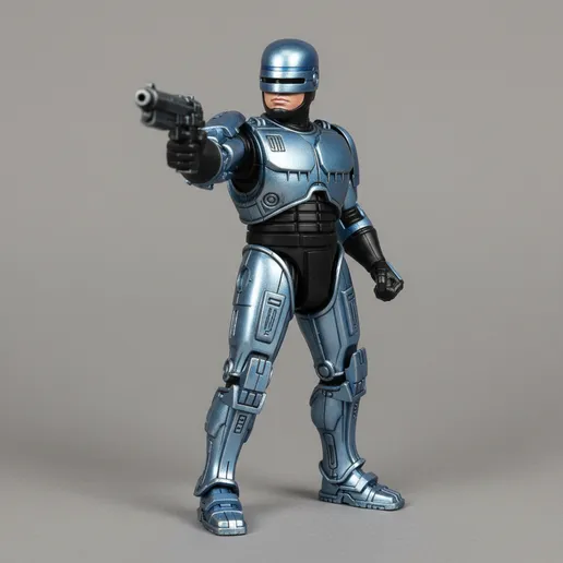 Robo Cop Figure Display