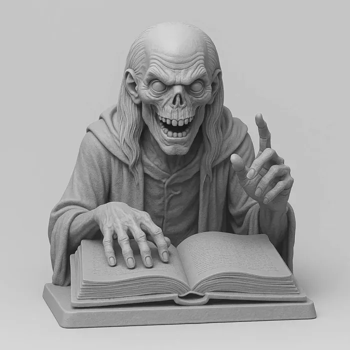 Crypt Keeper Storyteller Statue