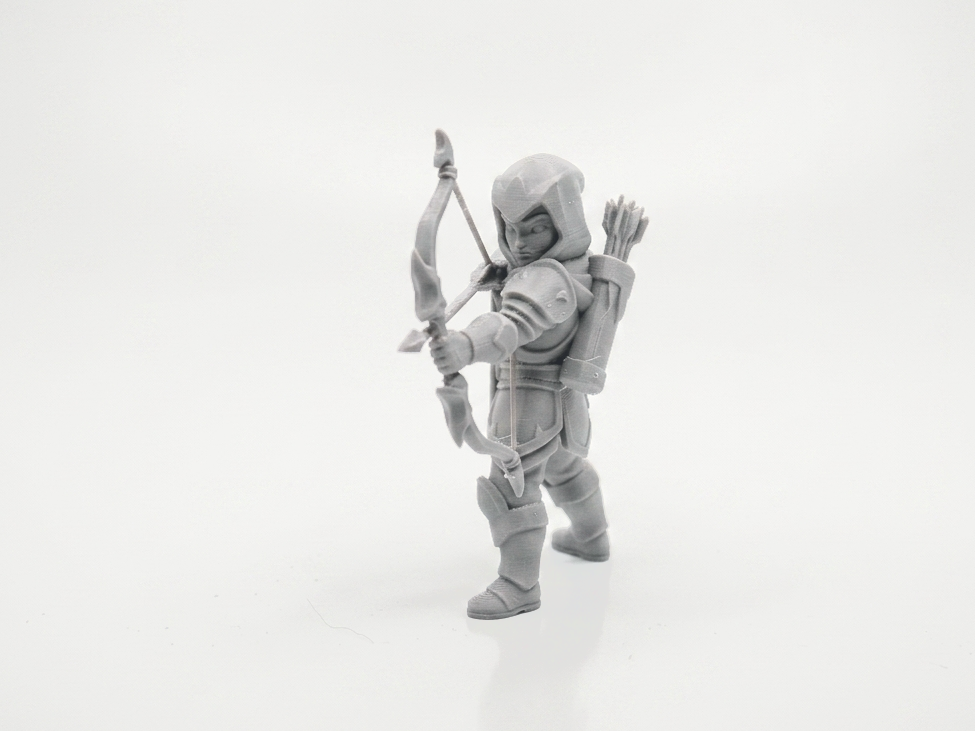 Ice Archer Fantasy Figurine 3D Printable