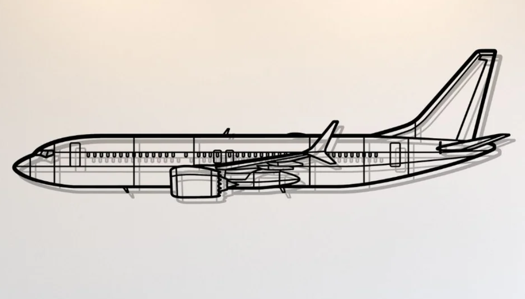 Boeing 737 Wall Art