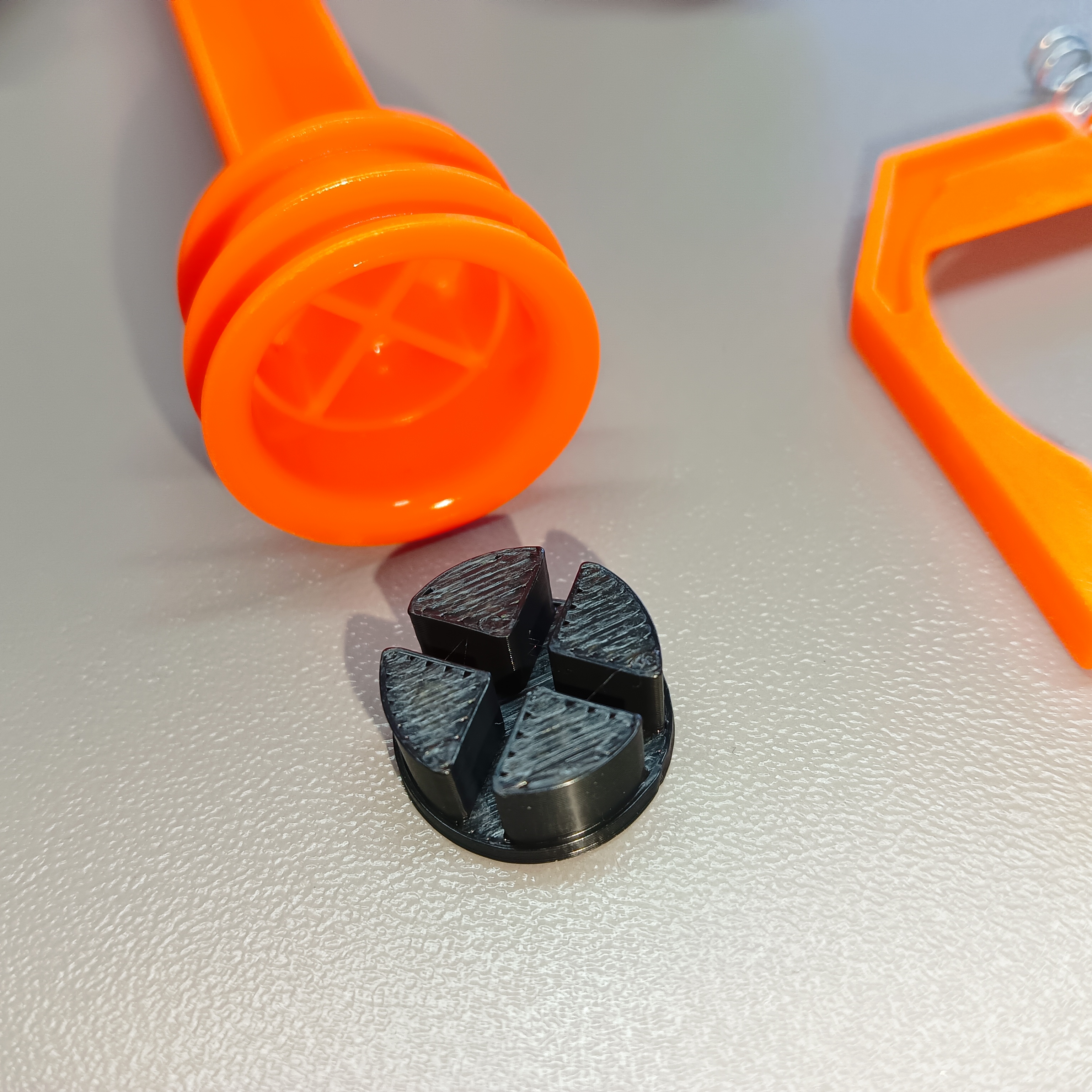 NERF Recon MK2 -- Dead Space Reducer + Plunger Rod Guide + Spring Spacer