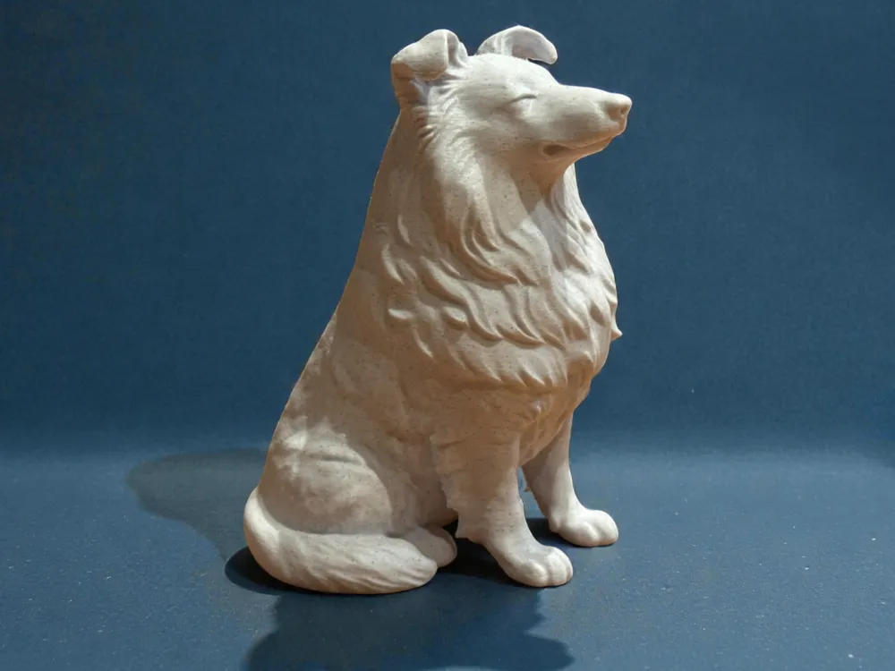 Calm Companion Sculptural Shetland Sheepdog