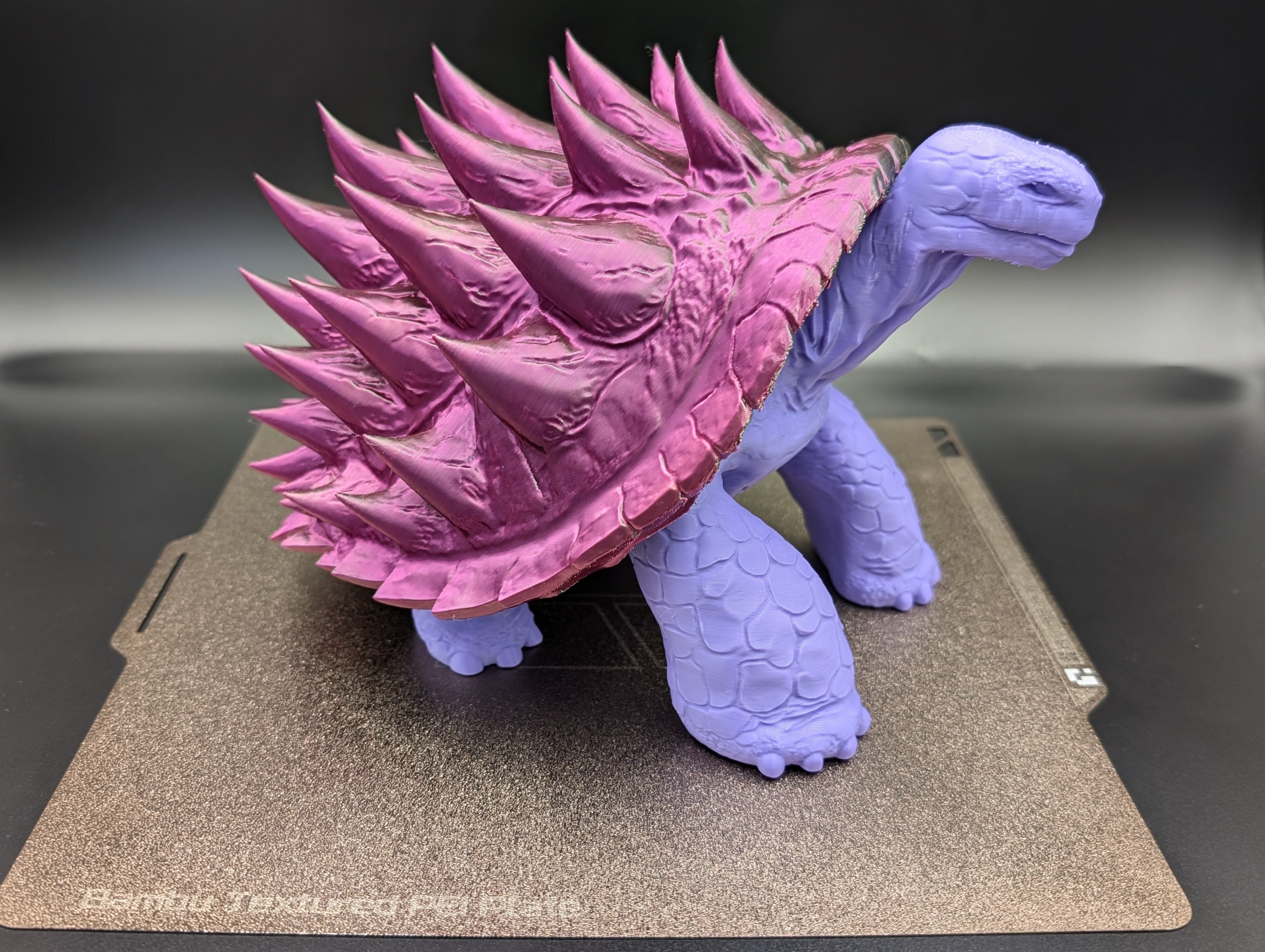 Spiked Shell Turtle – Modular Fantasy Creature Figurine
