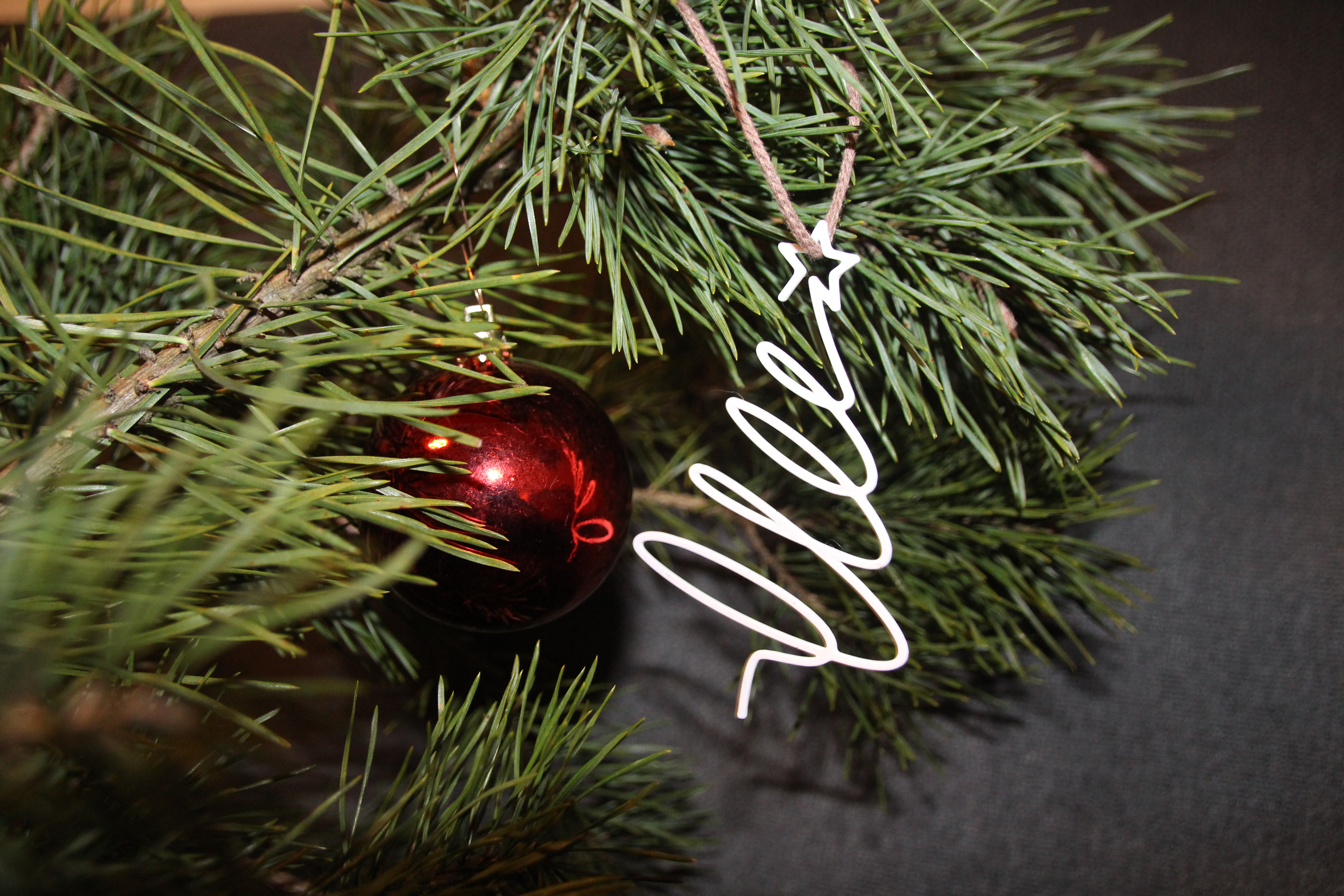 Schmuck für Weihnachtsbaum
