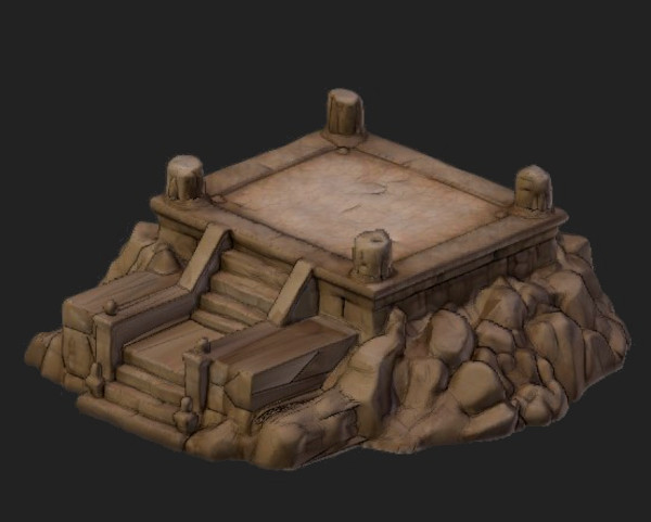 TTRPG Gamefield Terrain Battleplace Multi Platform Nosupport Fastprint Easypaint