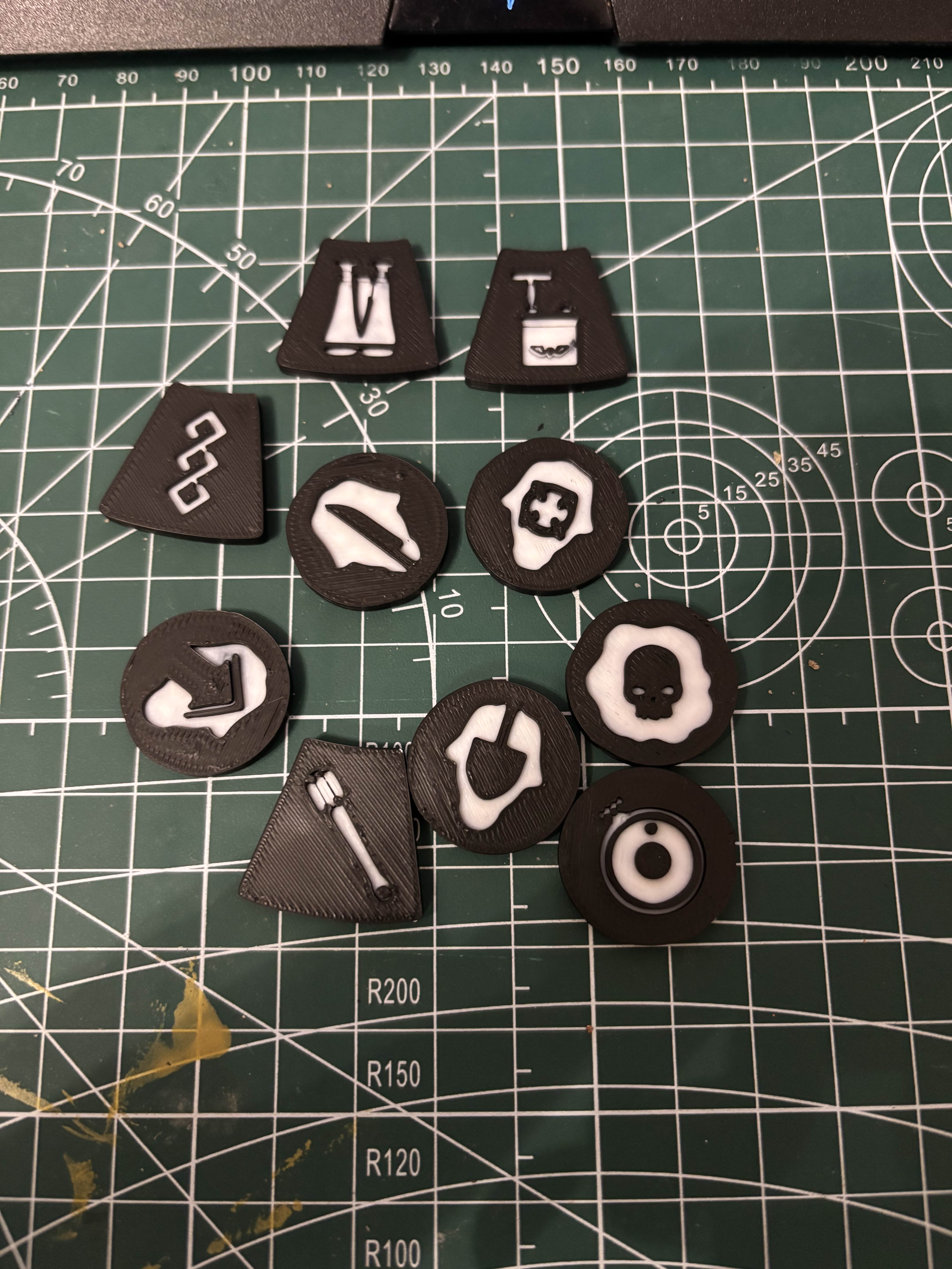 Warhammer 40k Death Corps of Krieg Kill Team Tokens