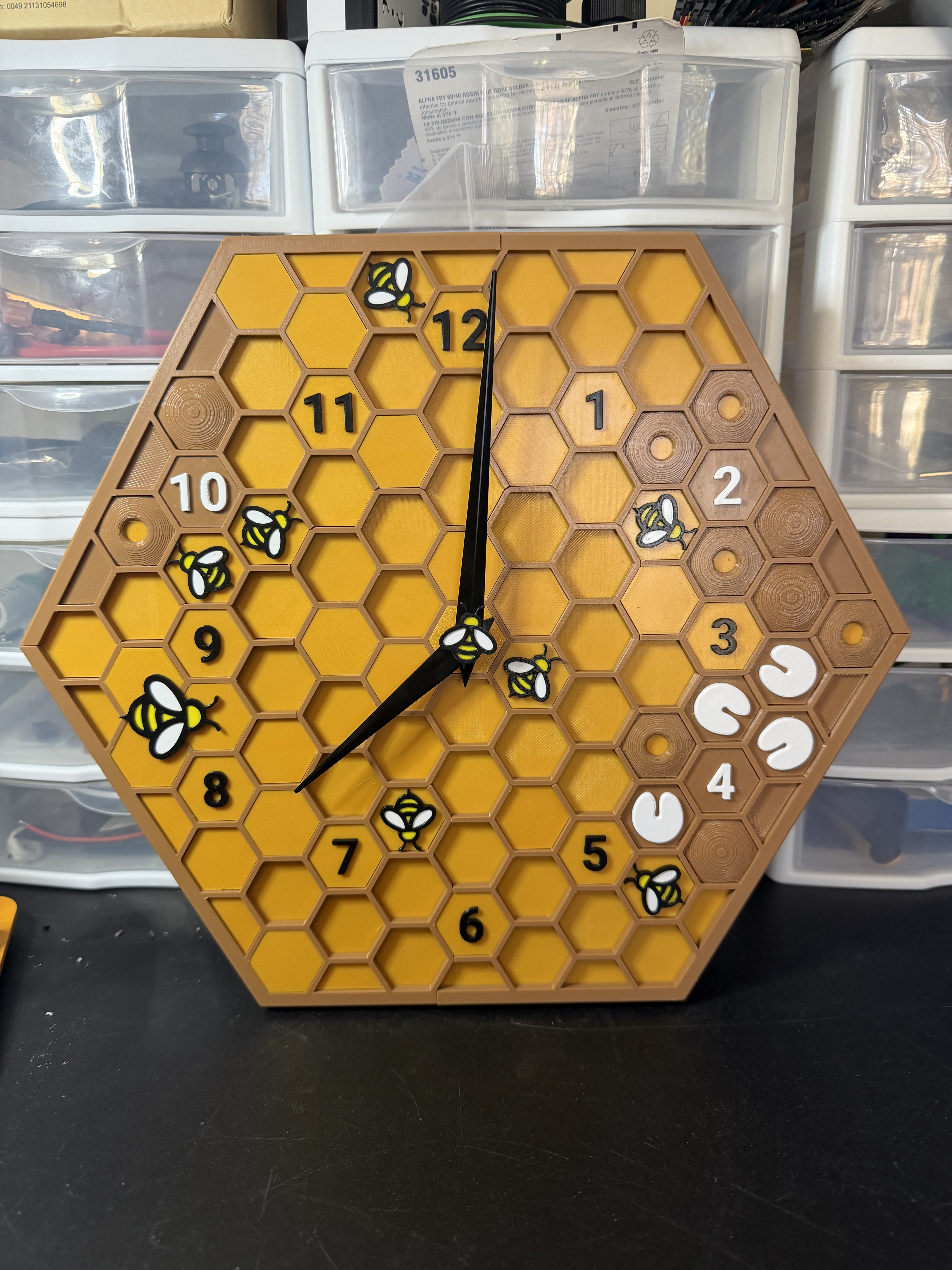 Bee Hive Wall Clock