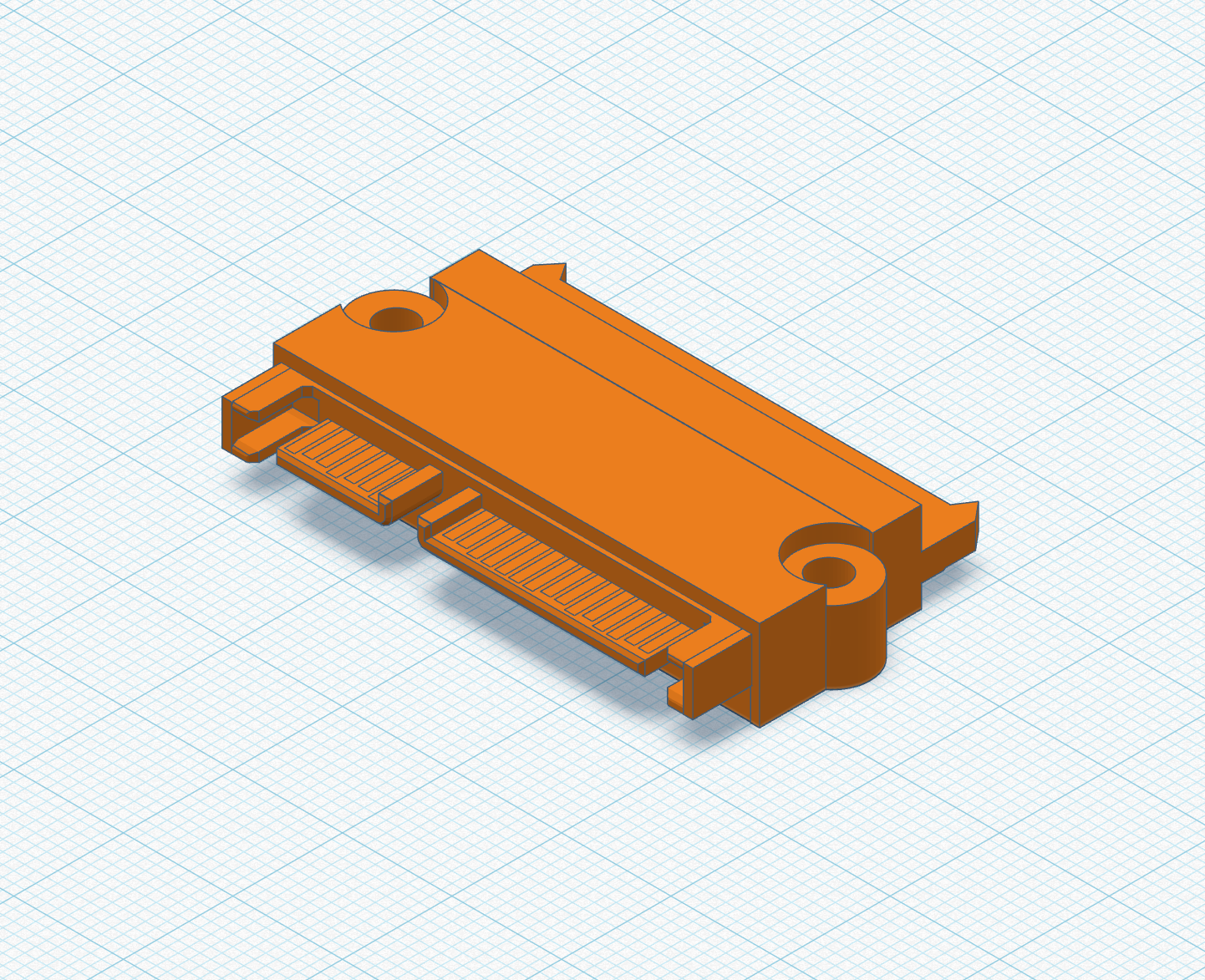 SATA Male To Female Power Data Converter/Adapter Dummy Mockup