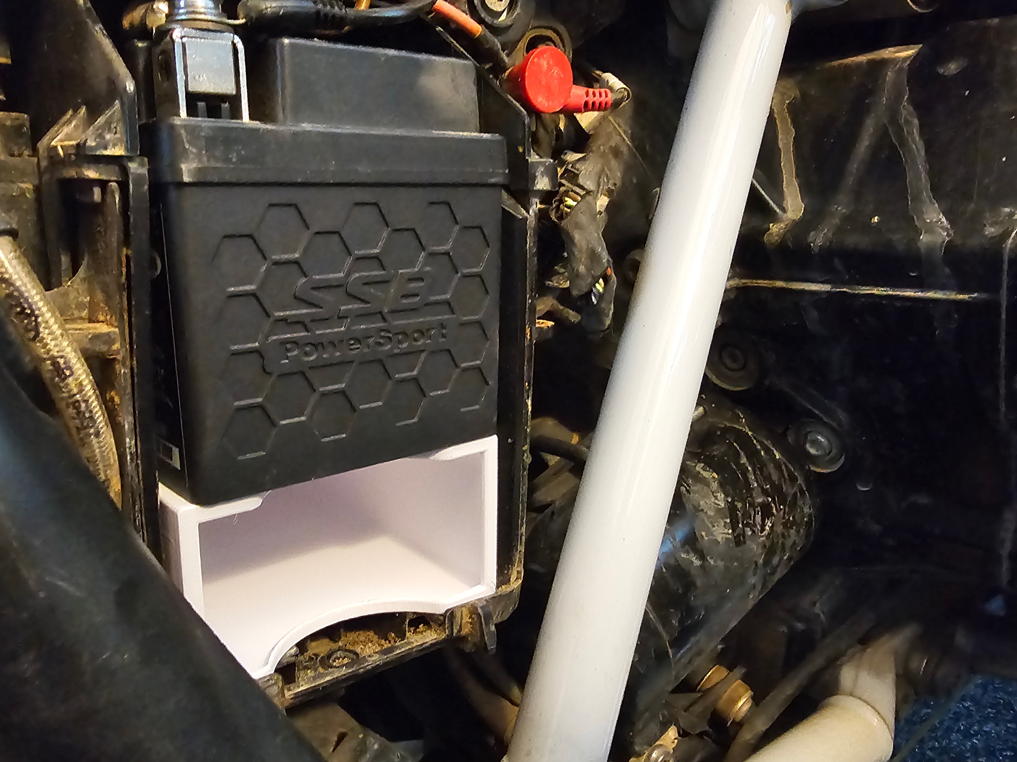 Motorcycle Lithium Battery Spacer - BMW R1250GS