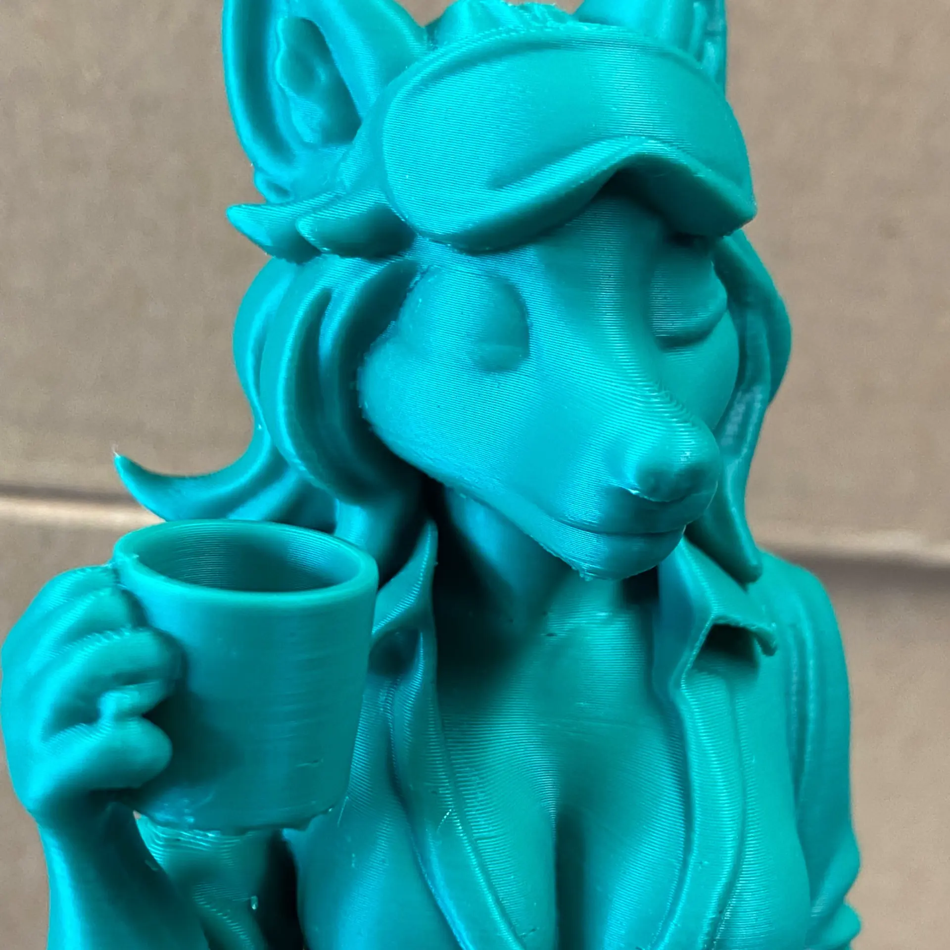 Lupa Grey - Relax morning coffee