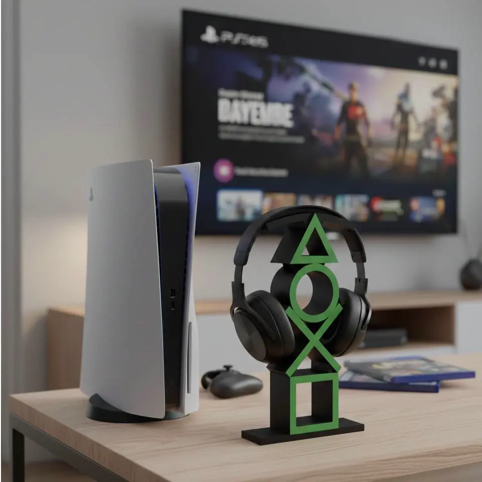 soporte para auriculares tematica de play station
