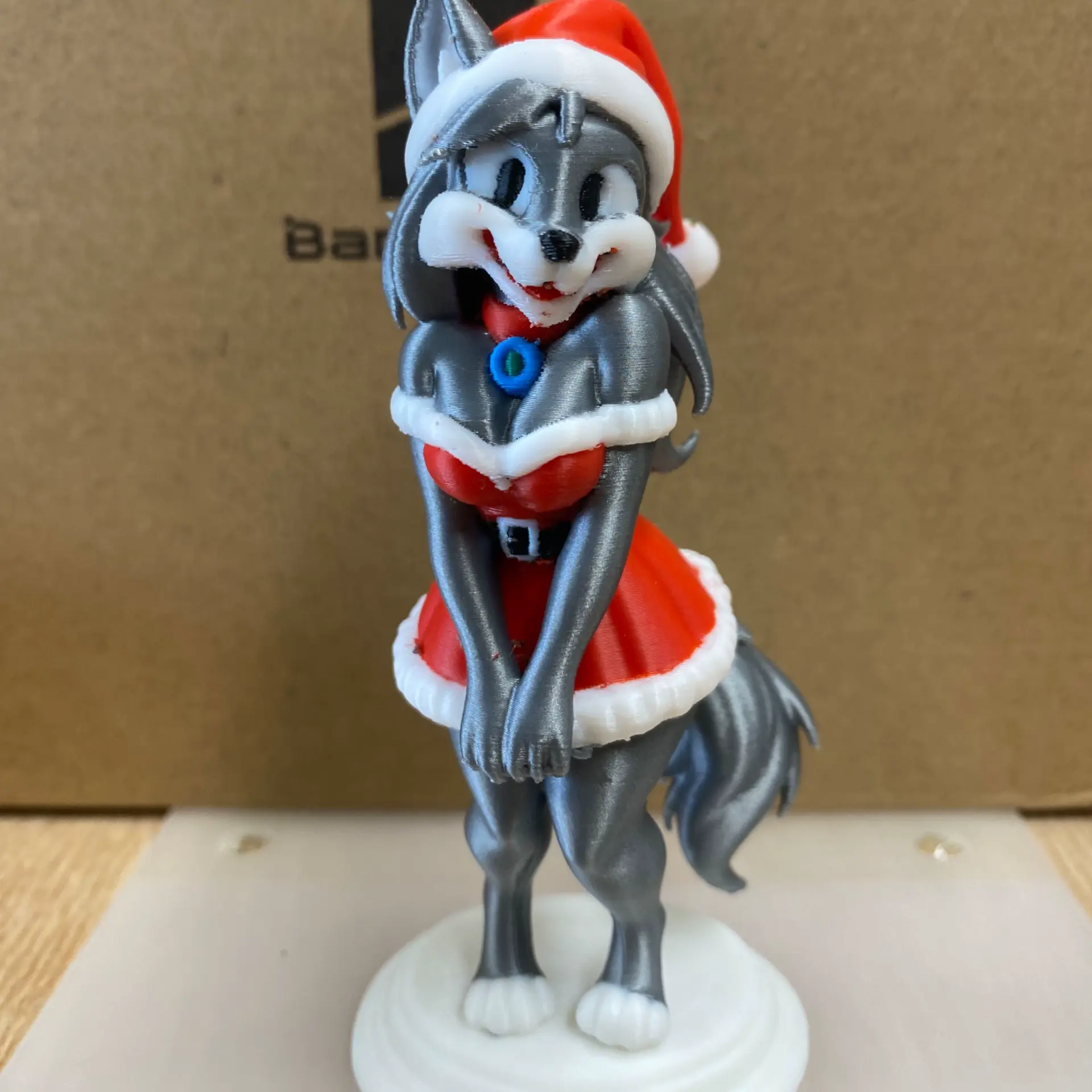 Lupa Grey - Xmas themed