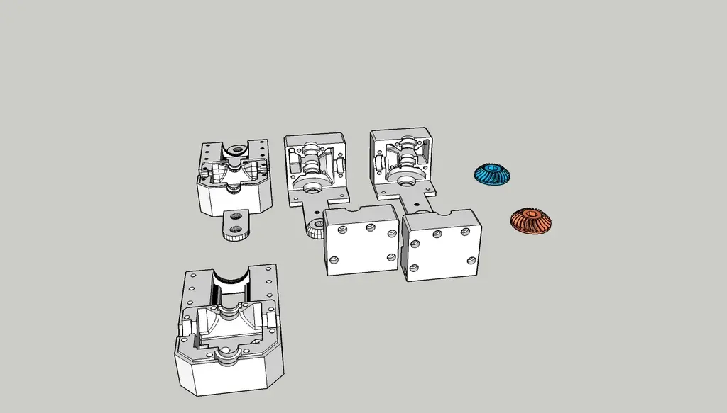 Cube single stepper convirsion for twin leadscrew