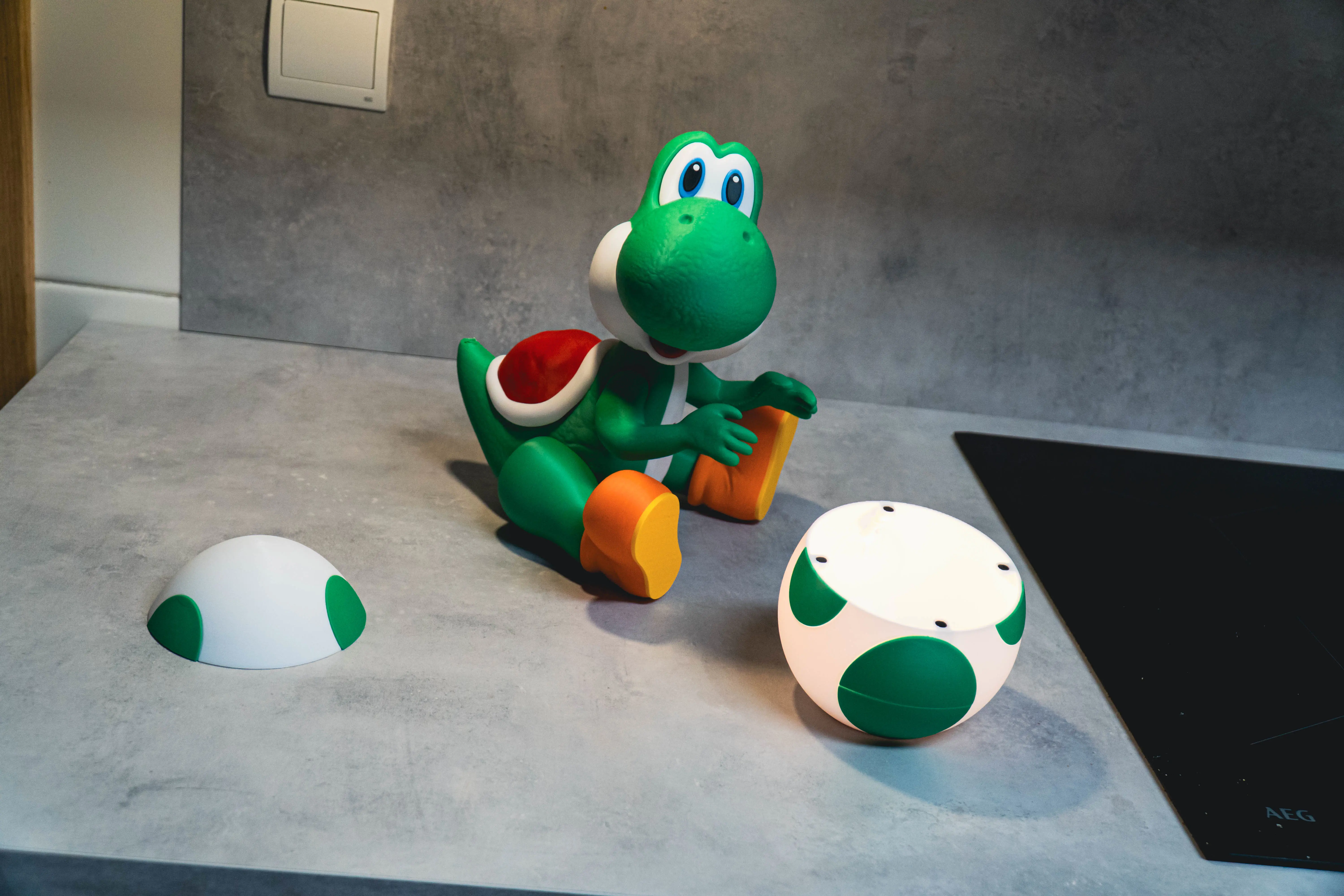 Yoshi Pop Corn Lamp