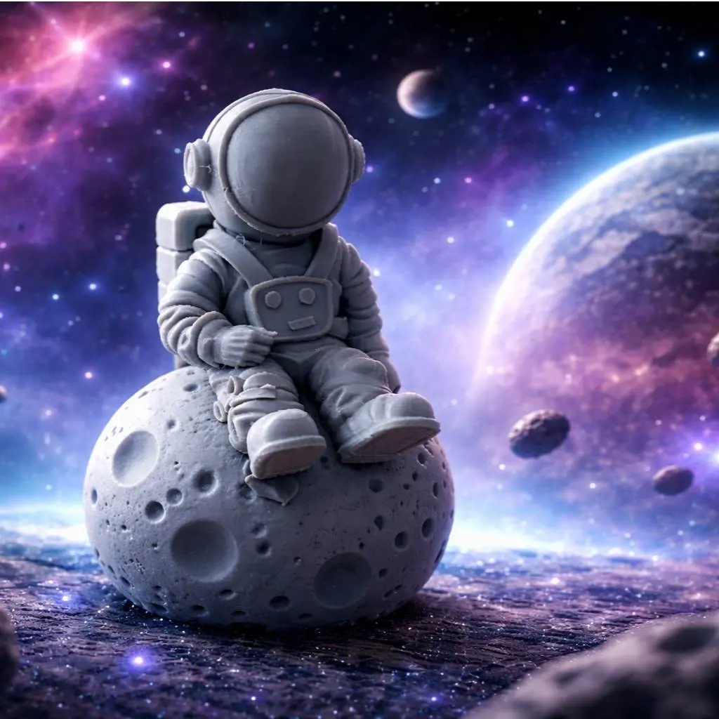 Spaceman on the Moon