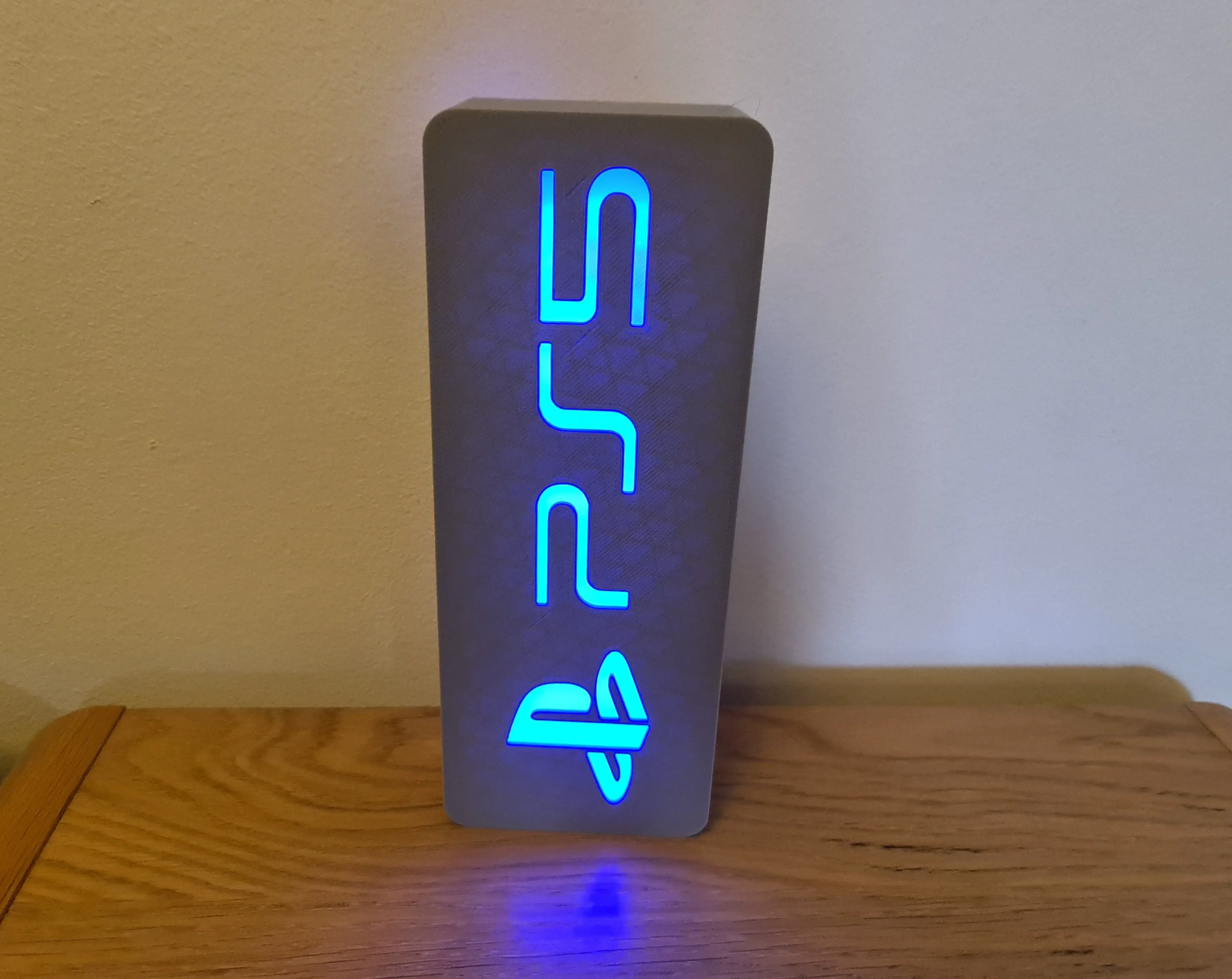 LED Lightbox Sony Playstation PS5 Console Gamer Gaming Light