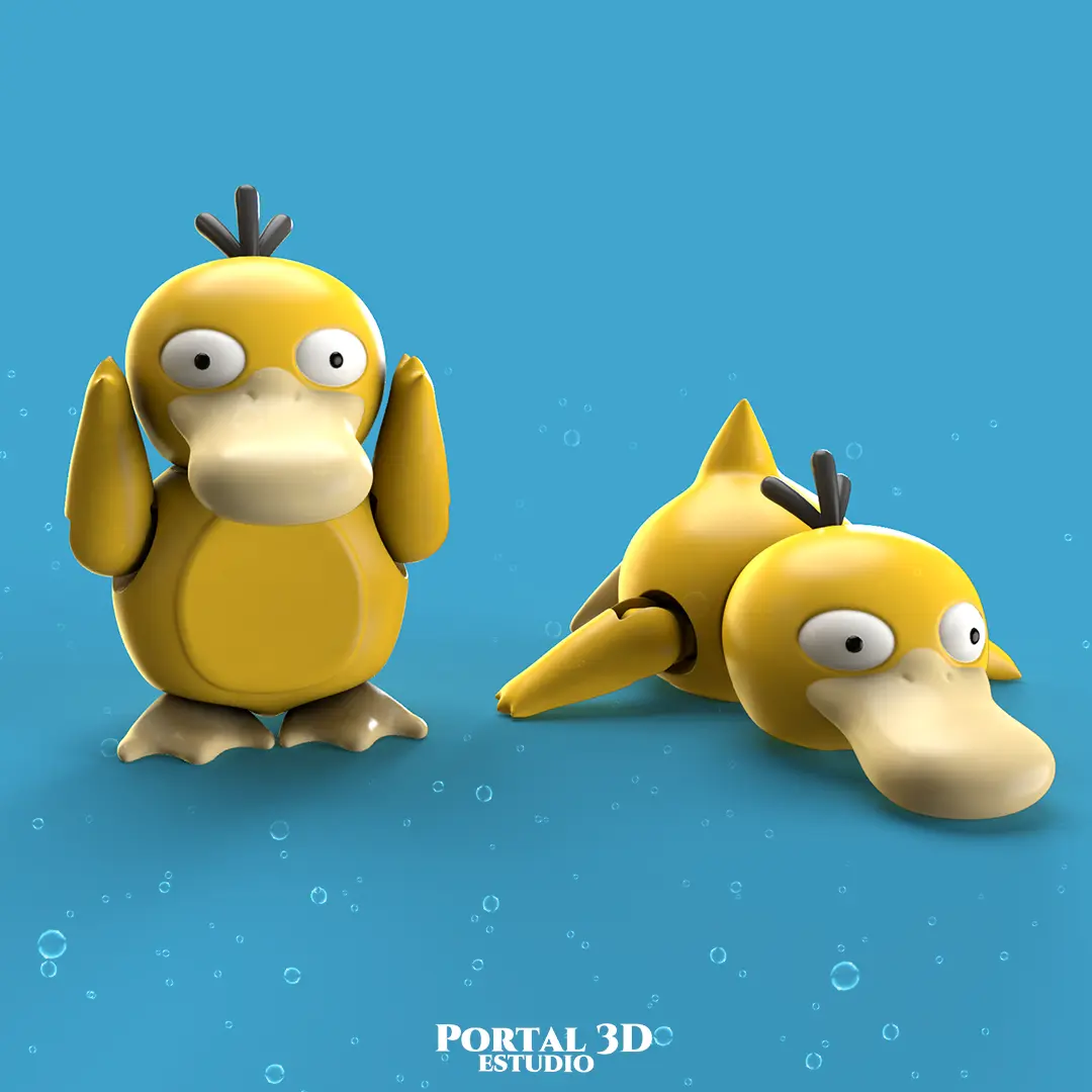 POKÉMON PSYDUCK ARTICULATED /FLEXI