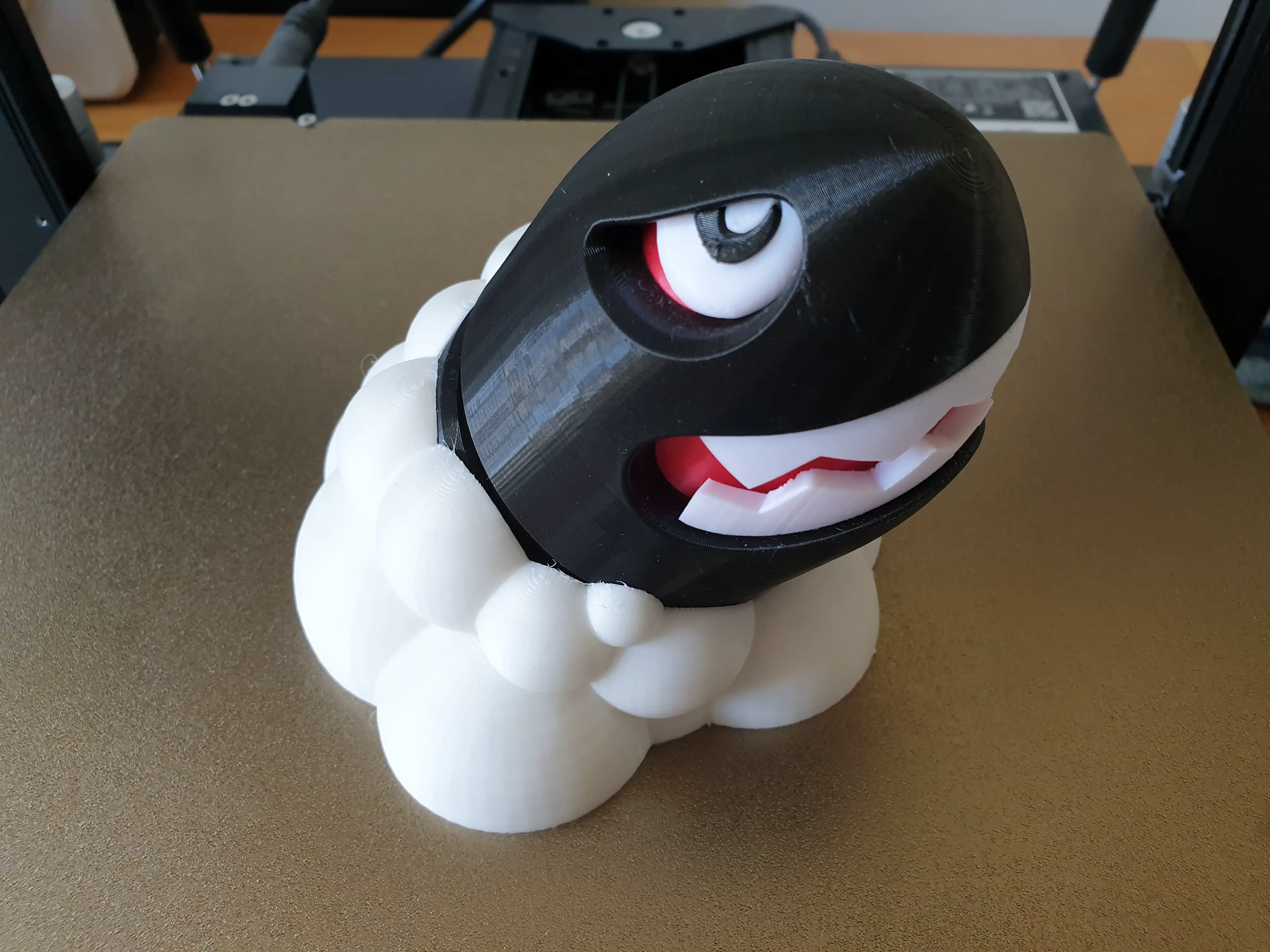 Bubble Smoke Stand for Banzai or Bullet Bill Nintendo V2