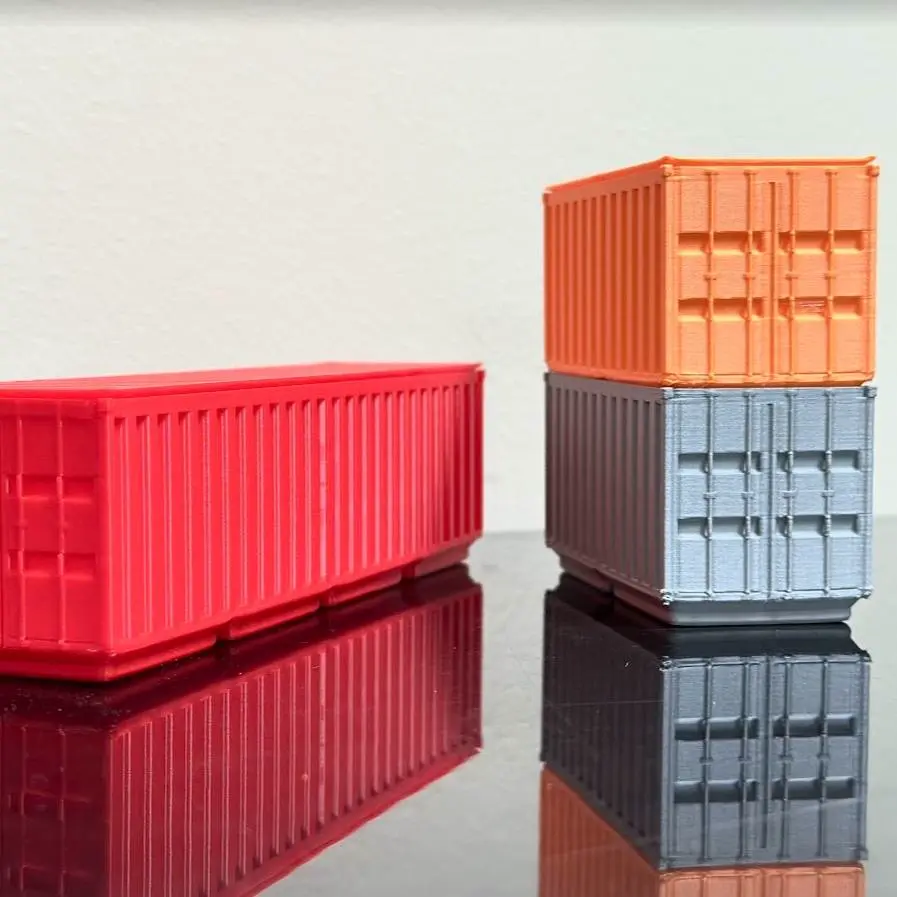Gridfinity Shipping Containers - Stackable and Lid