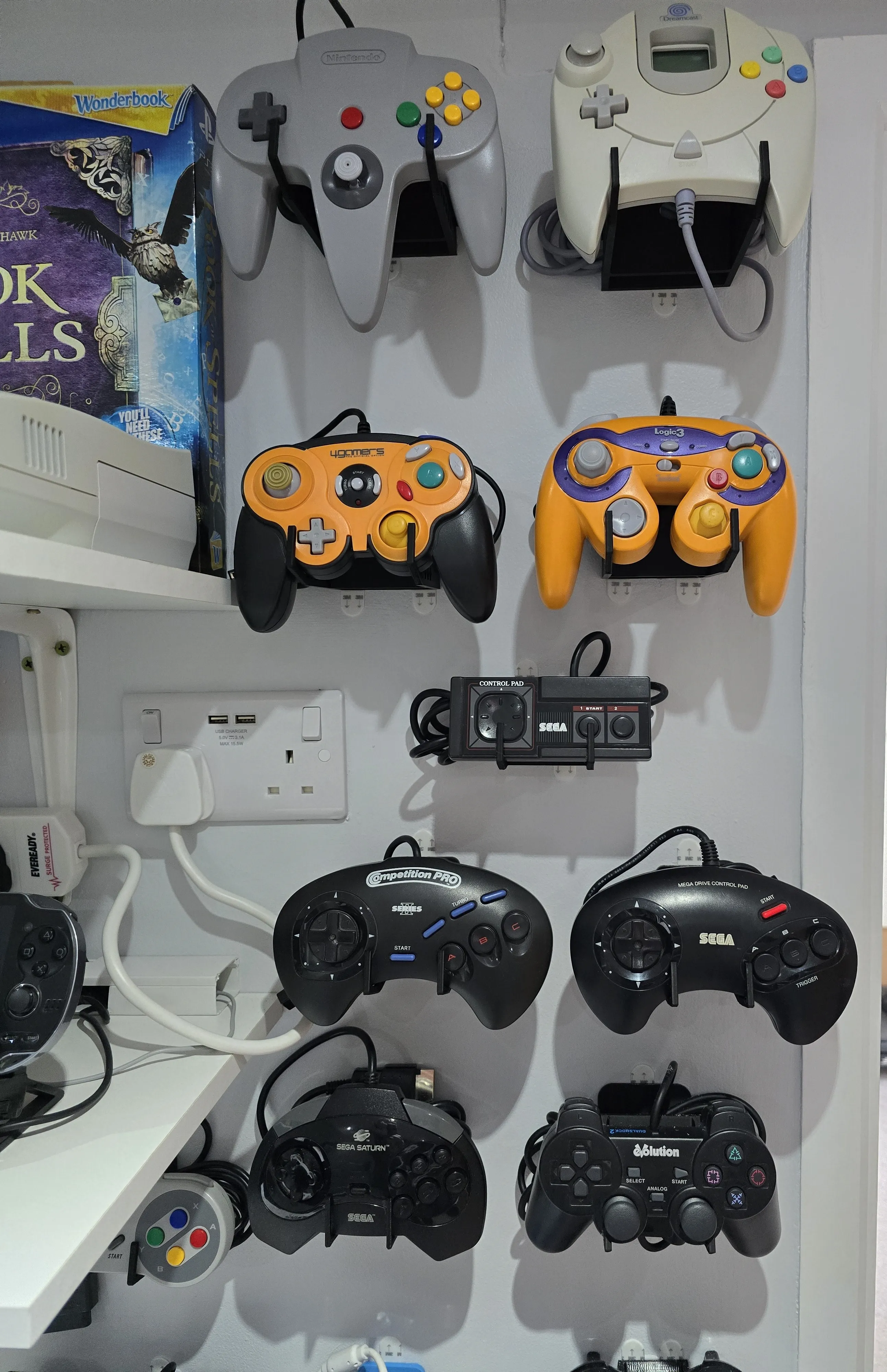 Game Controller Wall Mounts