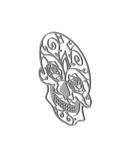 mandala skull wall art day of the dead decor halloween sugar skull