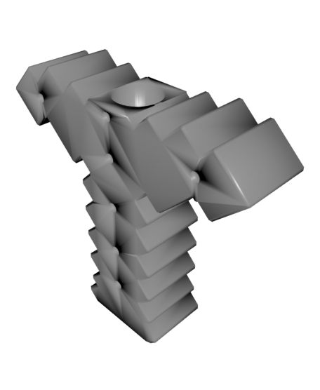 Minecraft Collapsing Sword - Print-In-Place Collapsible Sword